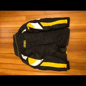 Iowa Hawkeye Columbia 2 in 1 coat.